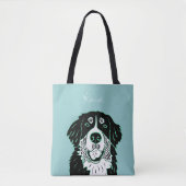 Customizable Bernese Mountain Dog   Tote Bag (Voorkant)