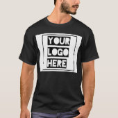 Customizable Black T-shirt (Devant)