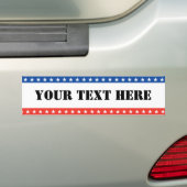 Customizable Bumpersticker (Op auto)