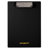 Customizable Clipboard with Your Name Displayed Klembord (Voorkant)