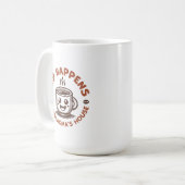 Customizable Coffee Mug for Grandma Koffiemok (Voorkant links)