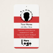 Customizable Corporate Employee ID Profile Card (Devant)