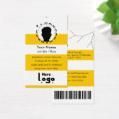 Customizable Corporate Employee ID Profile Card (Bureau)