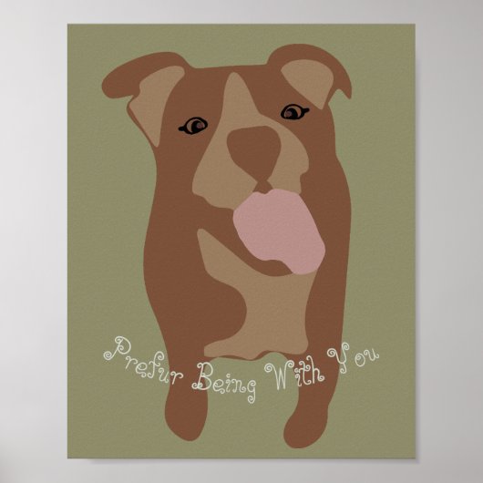 Customizable Cute Dog Companion Poster (Devant)
