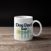 Customizable Dog Dad Level Expert Koffiemok