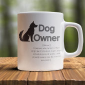 Customizable Dog Owner Definition Koffiemok