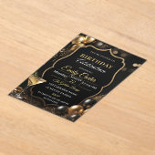 Customizable Elegant Birthday Magnetic Invitation (Poser)