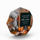 Customizable fallFall Pregnancy Announcement  Fotoblokken (Links)