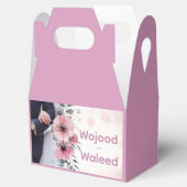 Customizable Favor Box | Editable Text Design Bedankdoosjes (Geopend)