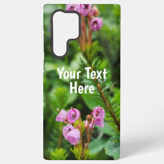 Customizable - Forest Nature Samsung Galaxy Hoesje (Achterkant)