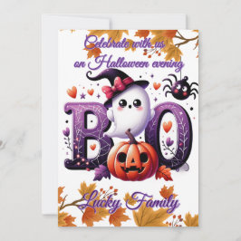 Customizable Funny Halloween card Kaart
