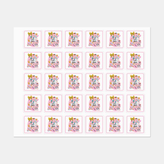 Customizable “G is for” Alphabet Art – Inspiration Labels (Vel)