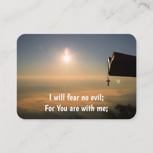 Customizable Gospel Evangelism Invite Salvation Visitekaartje (Voorkant)