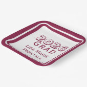 Customizable Graduation  Papieren Bordje (Gebogen)