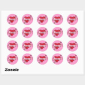 Customizable Heart and Arrow Stickers (Feuille)