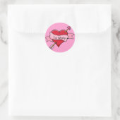Customizable Heart and Arrow Stickers (Sac)