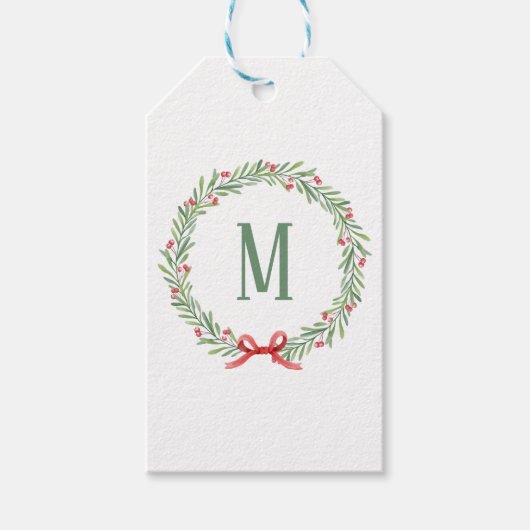 Customizable Holiday Letter and Gift Stickers  Cadeaulabel (Voorkant)