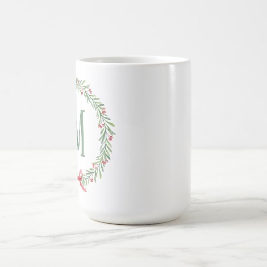 Customizable Holiday Letter Coffee Mug Koffiemok (Center)