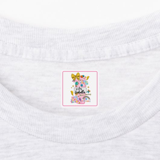 Customizable “I is for” Alphabet Art – Inspiration Labels (Aangebracht)