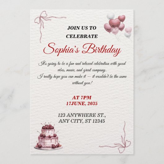 customizable  kaart (Voorkant)