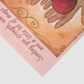 Customizable Magical Heart Healing Journey Tissue  Tissuepapier (Detail)