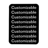 Customizable Magneet (Verticaal)