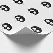 Customizable Mini Skull Cadeaupapier (Hoek)