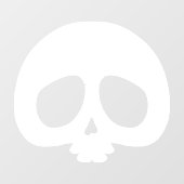 Customizable Mini Skull Raamsticker (Vel)