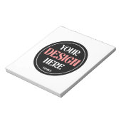 Customizable, modern, sleek & timeless notitieblok (Gedraaid)