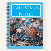 Customizable notebook, Christmas design, Christmas Notitieboek (Voorkant)