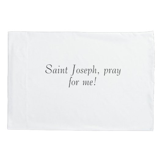 Customizable Patron Saint (St. Joseph) Kussensloop (Achterkant)