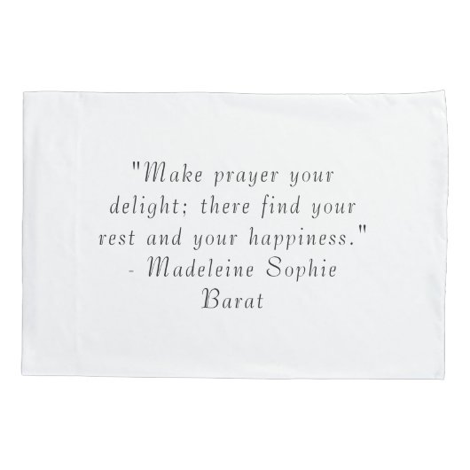 Customizable Patron Saint (St. Madeleine) Kussensloop (Achterkant)