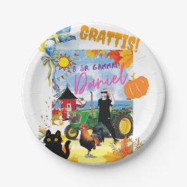 Customizable Personalisated  Birthday Design  Papieren Bordje