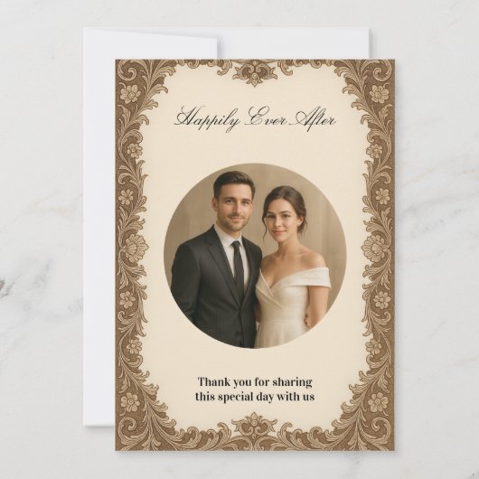 Customizable Photo Wedding Invitation Card (Dos)