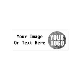 Customizable Rubber Stamp Business Logo Zelfinktende Stempel