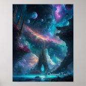 Customizable Sci-Fi Fantasy Poster (Voorkant)