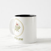Customizable Sealed With Love – MR Monogram Mug (Devant gauche)