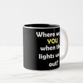 Customizable Solar Eclipse 2026 Mug Tweekleurige Koffiemok (Voorkant rechts)