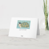 Customizable Star Tortoise Graduation Card 2 Kaart (Achterkant)