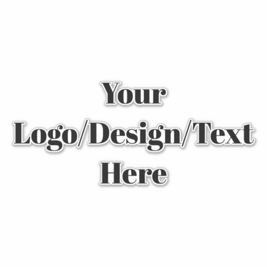 Customizable Sticker (Voorkant)