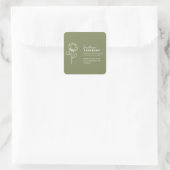 Customizable stickers –Flowers or skincare (Sac)