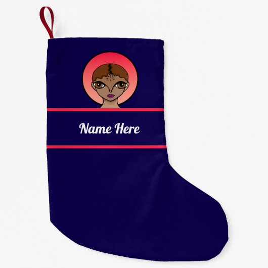 Customizable stocking kleine kerstsok (Voorkant)
