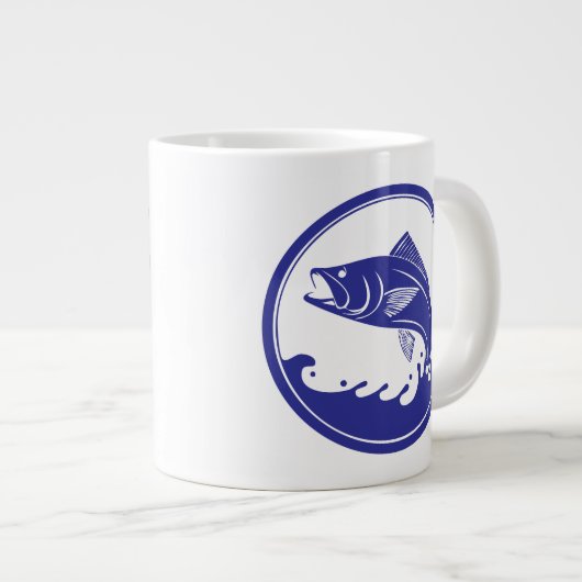 Customizable (SVG Controled Illustrations) NAME Extra Grote Beker (Voorkant rechts)