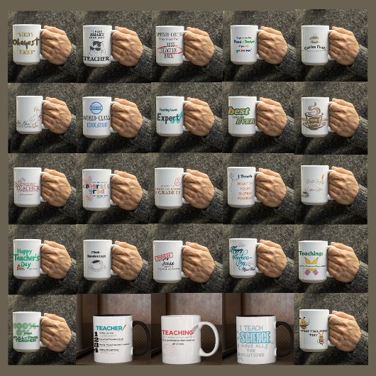 Customizable Teacher controls your grades Mug