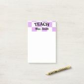 Customizable Teacher Post-it® Notes (Op bureau)