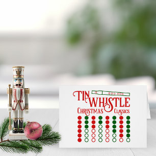 CUSTOMIZABLE Tin Whistler Classiques de Noël