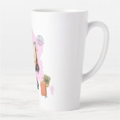 Customizable Travel Themed Paris Latte Mug (Droite)