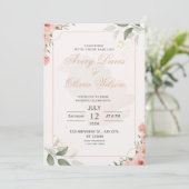 Customizable Wedding Invitation – Elegant (Debout devant)