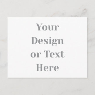Customizable Your Design or Text Here Personalized Aankondigingskaart