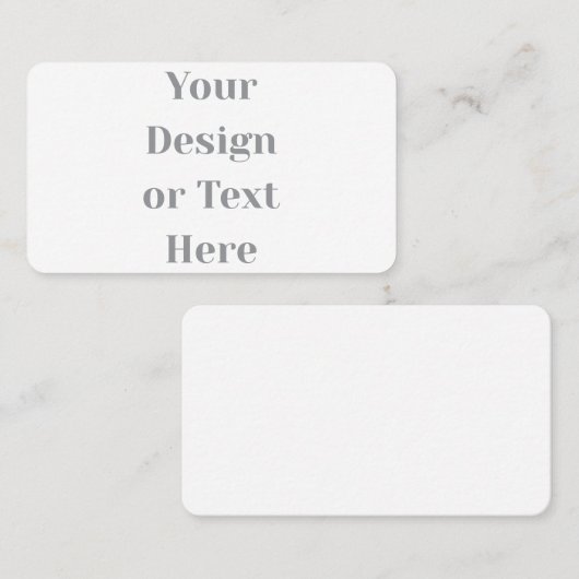 Customizable Your Design or Text Here Personalized Afsprakenkaartje (Voorkant / Achterkant)